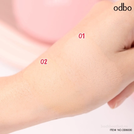 Phấn phủ nén kiềm dầu Odbo Beauty Capture OD6000 ảnh 2