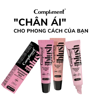 Ảnh sản phẩm Phấn má hồng kem 3 in 1 Compliment makeup Blush 1
