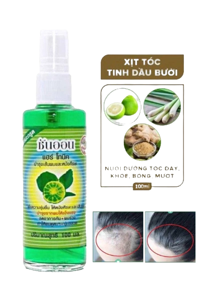 Tinh dầu xit kích mọc tóc chống rụng Sun On 100ml Thái Lan ảnh 1