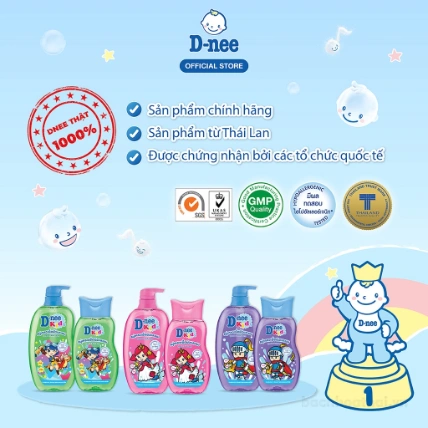 Tắm gội Dnee Kids 200-400ml Thái Lan ảnh 10