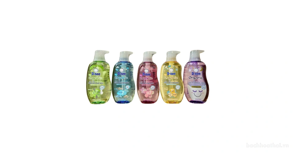 Tắm gội Dnee Kid 380ml cho bé sơ sinh dưới 3 tuổi