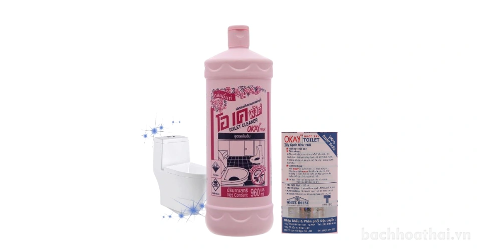 Nước tẩy Toilet Okay 960ml Thái Lan