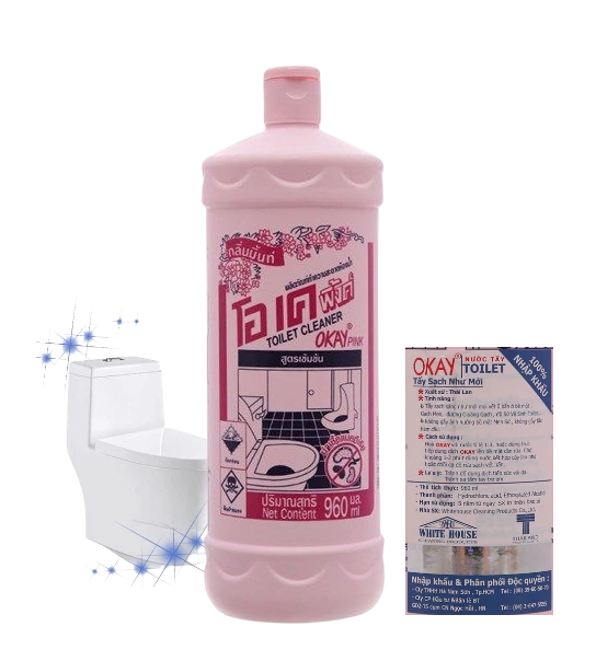 Nước tẩy Toilet Okay 960ml Thái Lan