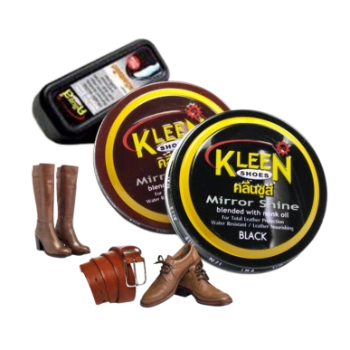 Ảnh sản phẩm Xi đánh giày, túi xách các chất liệu da Kleen Shoes tặng bàn chải xốp 1
